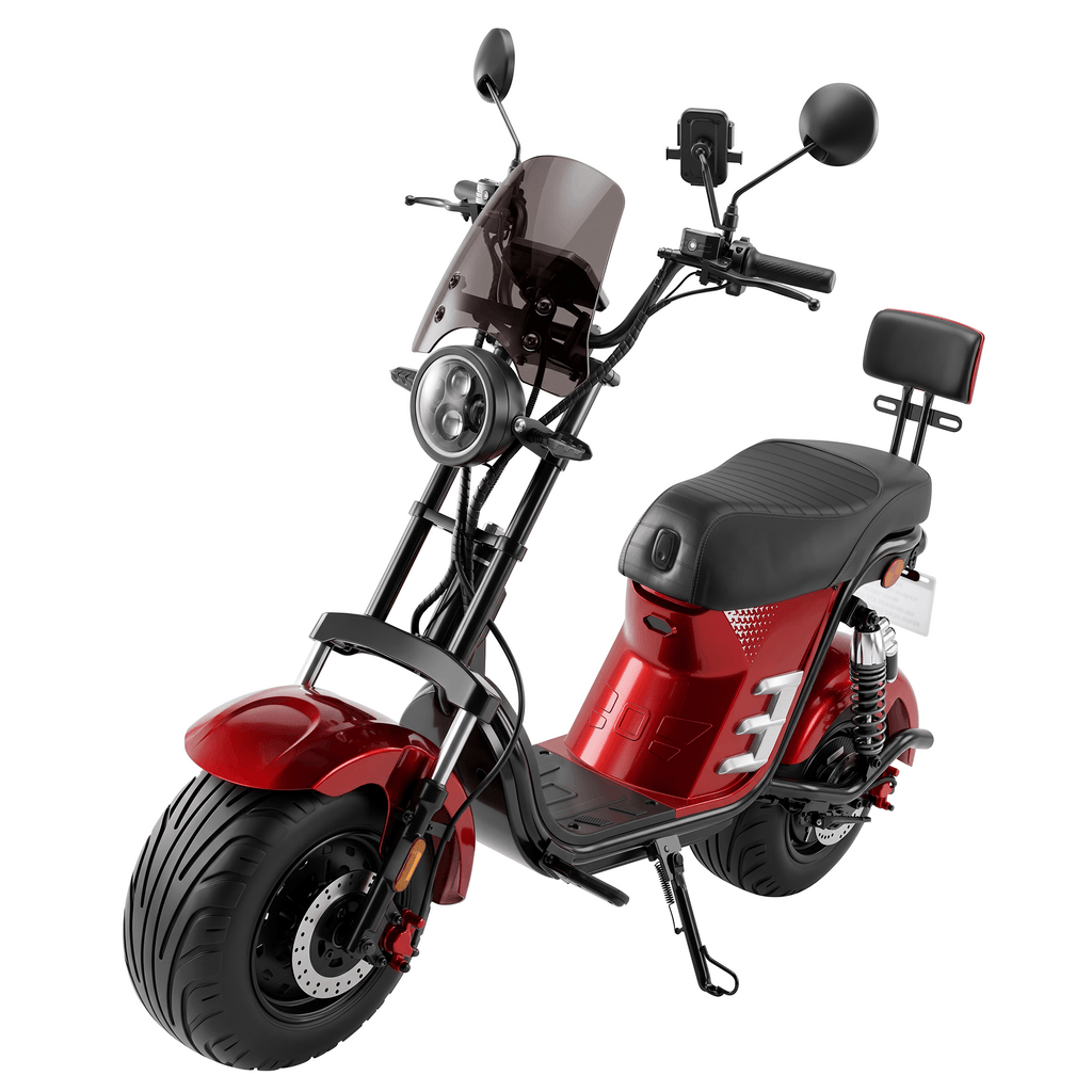 Scooter Elétrica Cruiser 1000W – Até 55 km/h | Autonomia de até 60 km