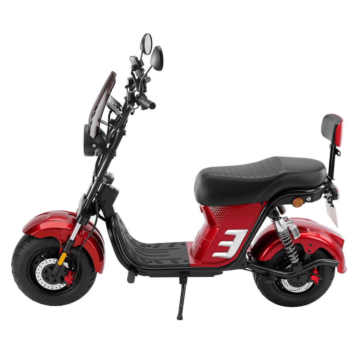Scooter Elétrica Cruiser 1000W – Até 55 km/h | Autonomia de até 60 km