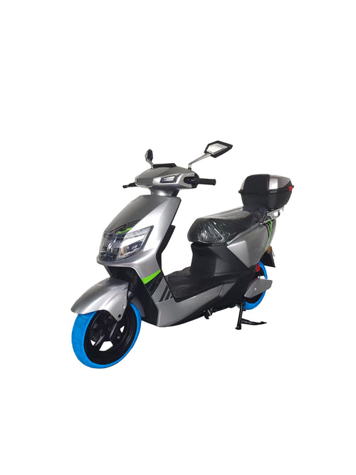 Scooter Elétrica YJ-02 72V 23Ah com Baú Traseiro
