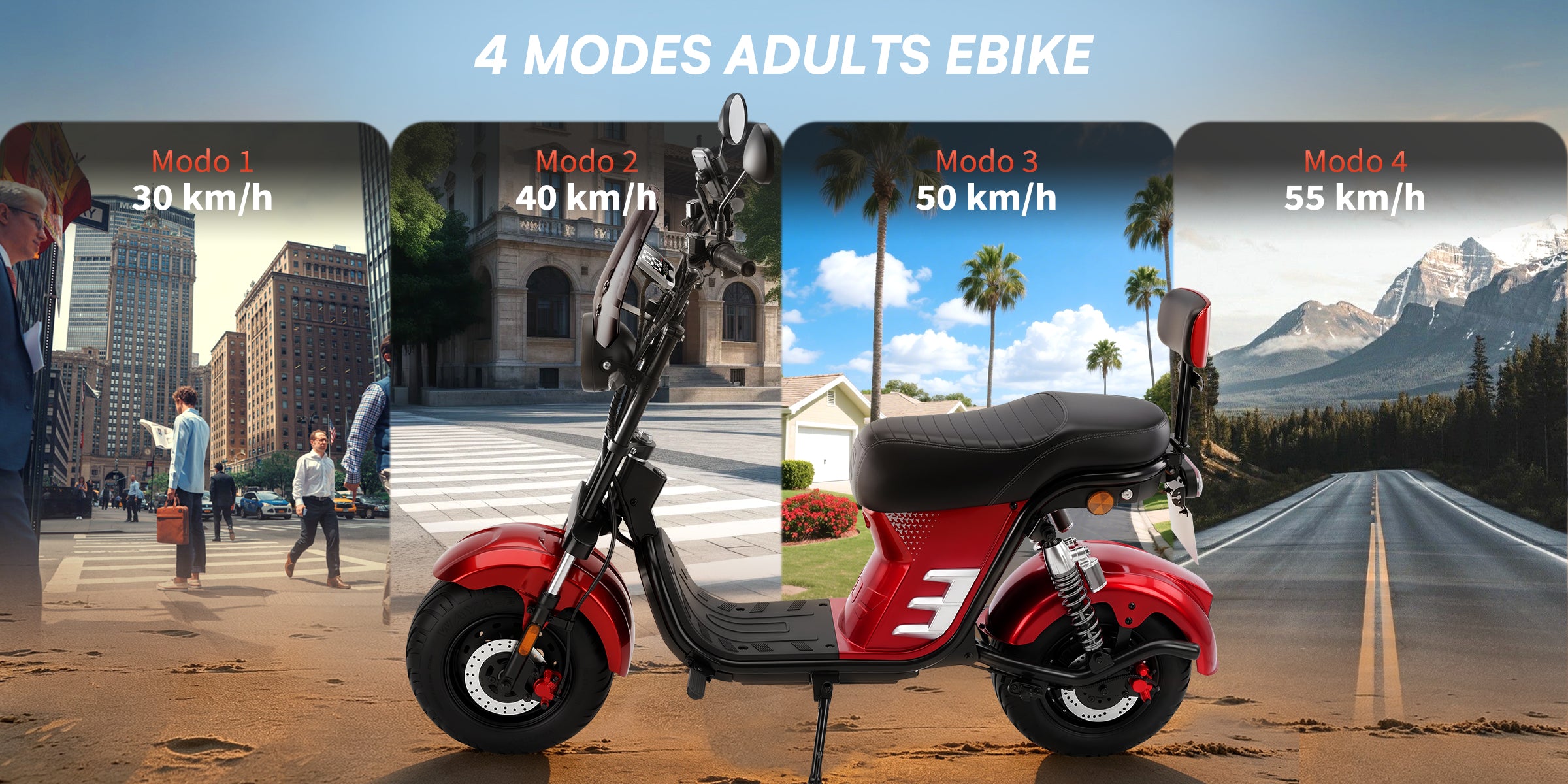 EV scooter detail