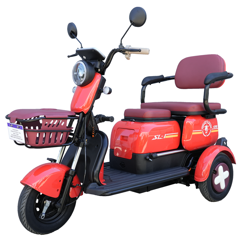 Scooter Elétrica YJ-03 500W | Bateria 60V 20Ah | Autonomia de até 52 km