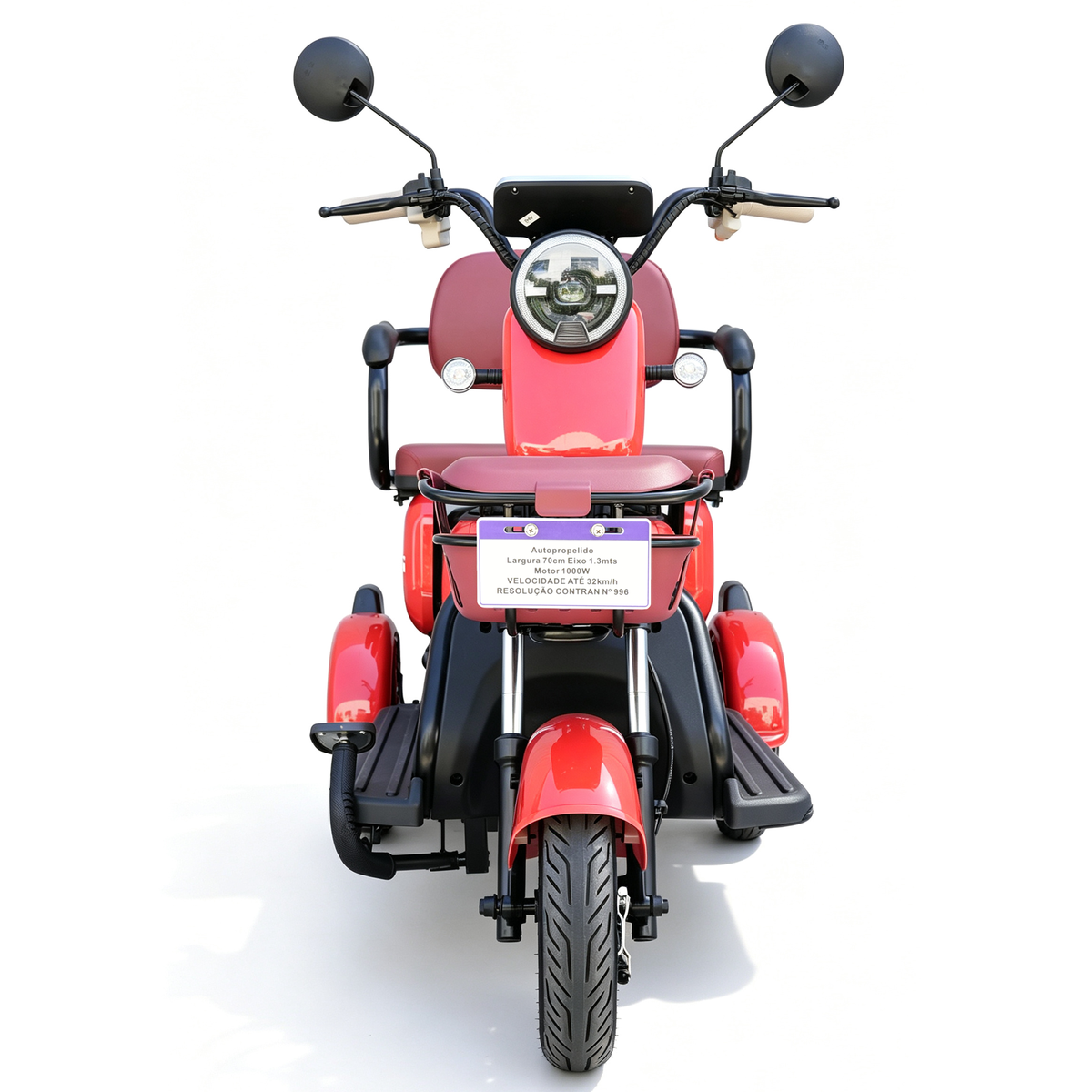 Scooter Elétrica YJ-03 500W | Bateria 60V 20Ah | Autonomia de até 52 km
